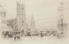 William Walcot, West End, Edinburgh, etching