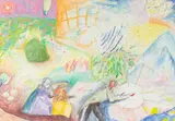 Untitled by Nathan Alexander Foxton, mixed media, offered Jun 2026