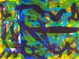 Steven Conant, Untitled, 1992, acrylic on paper