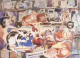 Virginia Brooks, Untitled, watercolor