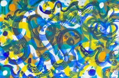 Untitled by Steven Conant, 1992, acrylic on paper, offered Jun 2026