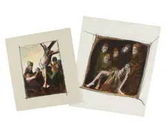 Untitled by James L. Bruch, mixed media religious, offered Jun 2026