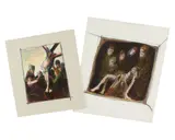 James L. Bruch, Untitled, mixed media religious