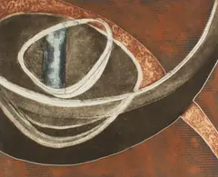 Ann Dergara, As We Grow, aquatint