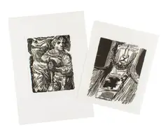 Hans Orlowski, Untitled, woodcut