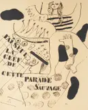 Fernand Léger, Les Illuminations, Parade, lithograph