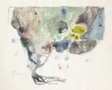 Creation Series #1 by Walter Sorge, 1965, watercolor, offered Apr 2026