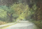 Harold Altman, Bridle Path IV, lithograph