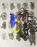 Untitled by Chris Williams, 2006, mixed media, offered Apr 2026
