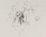 Jack Levine, The Great Society, etching