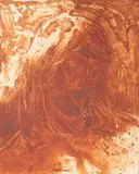 Walter Sorge, Untitled, aquatint portrait of christ