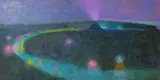 Martin Friedman, Untitled, oil on canvas landscape