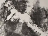 Untitled by June Skowronski Onesti, lithograph of a figure, offered Nov 2025