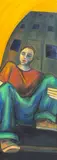 Fixture by Suzanne Faris, 1994, oil on canvas, offered Nov 2025