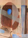 Untitled by Lois Cislak, oil on canvas, offered Nov 2025