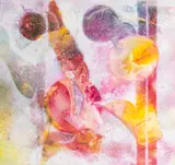 Untitled by Barbara DeMasie, 2010, mixed media abstract, offered Nov 2025