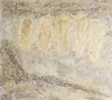 Untitled by Barbara DeMasie, mixed media painting on canvas, offered Nov 2025