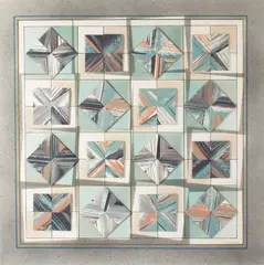 Untitled by Steve Redman, 1988, mixed media, offered Nov 2025
