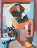Untitled by Darrell L. Anderson, 2004, oil, offered Nov 2025
