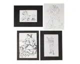 Emmalean Baumann, Untitled, 1960s, graphite study
