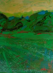 Untitled by Harry Hilson, acrylic, offered Nov 2025