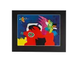 Otmar Alt, Untitled, lithograph and colored offset