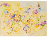 Walter Sorge, Untitled, watercolor and oil