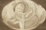 Shell-Spiral by Linda Adato, 1974, etching, offered Nov 2025