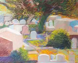 In Sure and Certain Hope by Sheila Bonser, pastel, offered Nov 2025