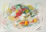 Untitled by Carmen Zitelmann Simpkins, oil on board, offered Sep 2025