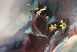 Untitled by Fausto Boavida, 1967, oil on canvas, offered Sep 2025