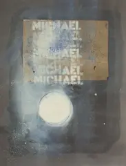 Untitled by Michael Baum, mixed media collage and, offered Sep 2025