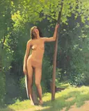 Untitled by Bruno Civitico, 1960, oil on canvas, offered Sep 2025