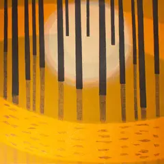 Margo Hoff, Sundown Island, lithograph