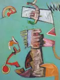 James L. Bruch, Untitled, oil on canvas