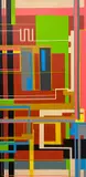 Untitled by Philip Clark, acrylic on canvas, offered Jun 2025