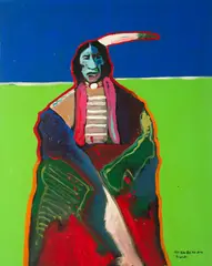Brent Learned, Untitled, oil on canvas