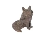 Scratching Fox by William H. Turner, 1987, bronze, offered Jun 2025