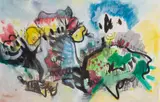 James L. Bruch, Untitled, mixed media