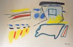 George Kokines, Untitled, pastel on paper
