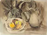 Marjorie Stevens, Untitled, watercolor still life