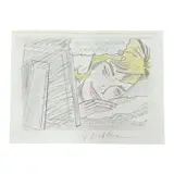 Roy Lichtenstein, Good Morning... Darling!, Colored Pencil on paper