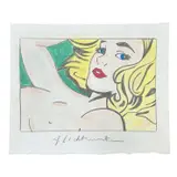 Roy Lichtenstein, Seduction, 1973, Colored Pencil on paper