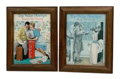 Norman Rockwell, Untitled, Offset lithographs on paper.