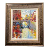 Venice Canal by Alex Perez, Giclée on canvas, offered Sep 2026