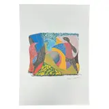Specifications Artist: After David Hockney Title: Going Out Medium: Color by David Hockney Going Out, lithograph on paper, offered Sep 2026