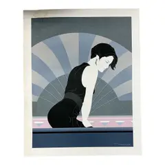Black Dress, Untitled, serigraph
