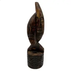 Bronwen Roberts, Untitled, Hand-carved wood Type: Folk art sculpture Origin: Africa