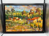 Voytek Glinkowski, Medium:, Mixed Media on Canvas (2000) Style: Landscape Dimensions: painting (30" Tall x 42" Long);