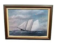 William Pierce Stubbs, The Gracie, Print on canvas
